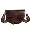 Women Alligator Pattern Over the Crossbody Bag Crocodile